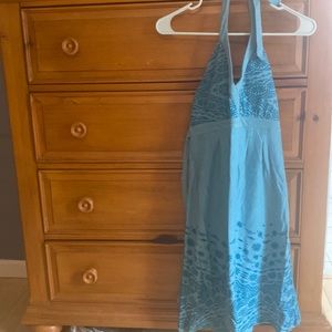 Athleta halter dress size L.